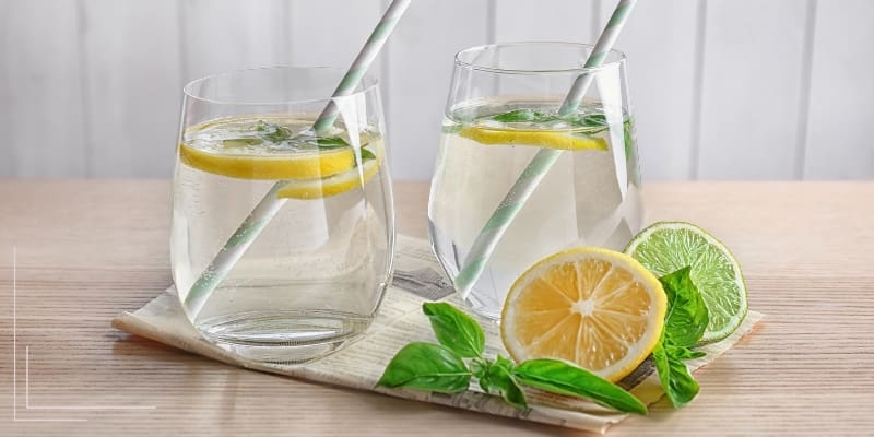 Hydrate with water and citrus!